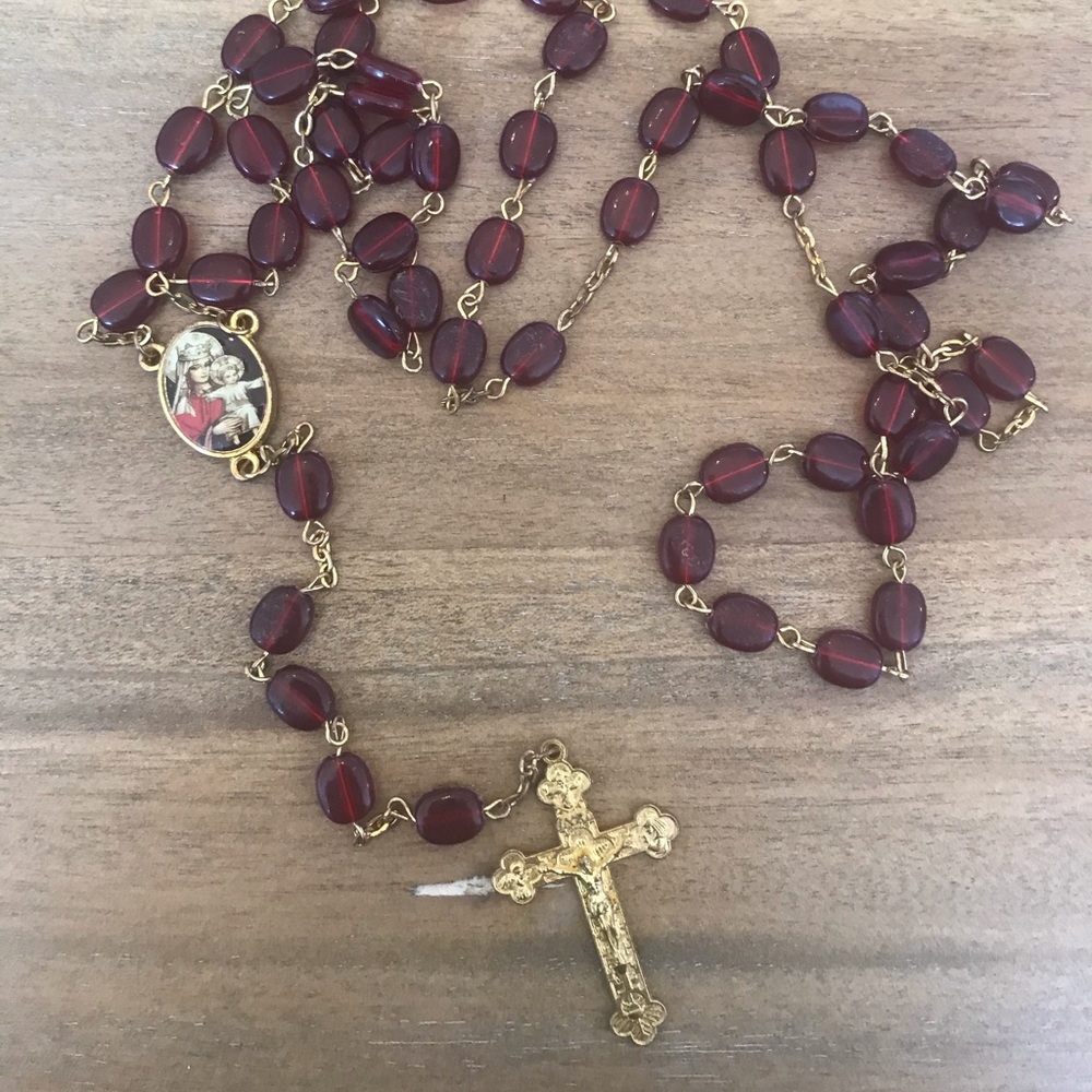 Vintage rosary
